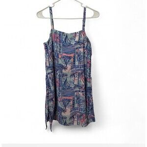 Lily Pulitzer Romper Blue And Pink Size 2